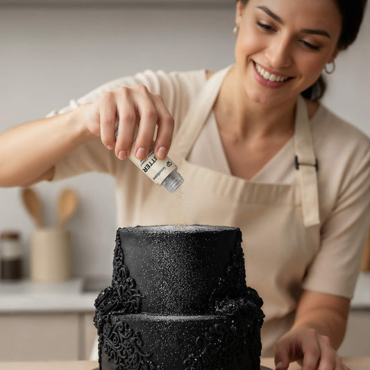 Essbarer Glitzer Silber (6g)