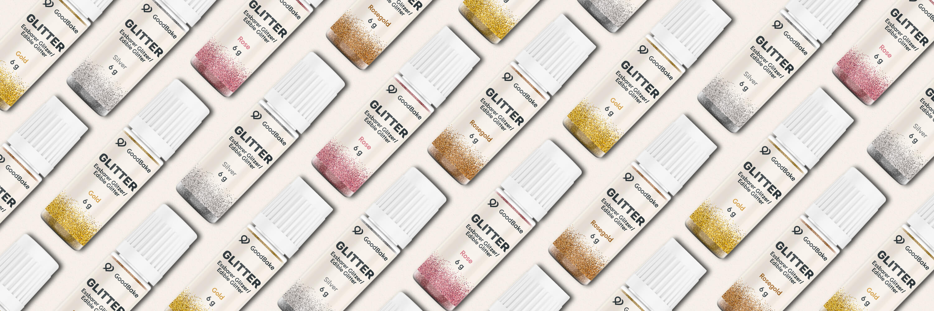 Essbarer Glitzer