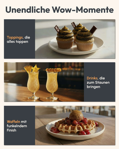 Essbarer Glitzer Gold (6g)