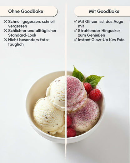 Essbarer Glitzer Rosa (6g)