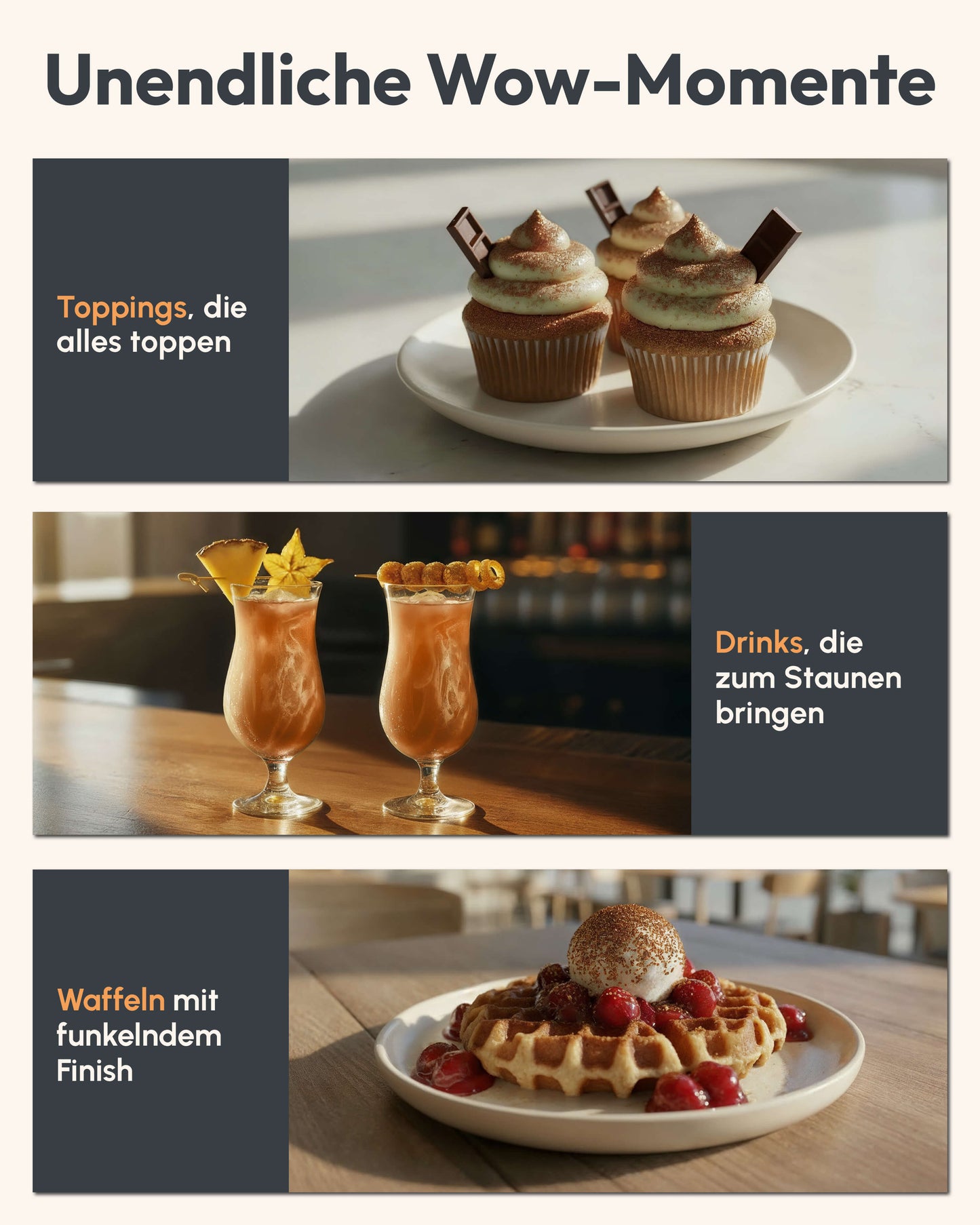 Essbarer Glitzer Rosegold (6g)