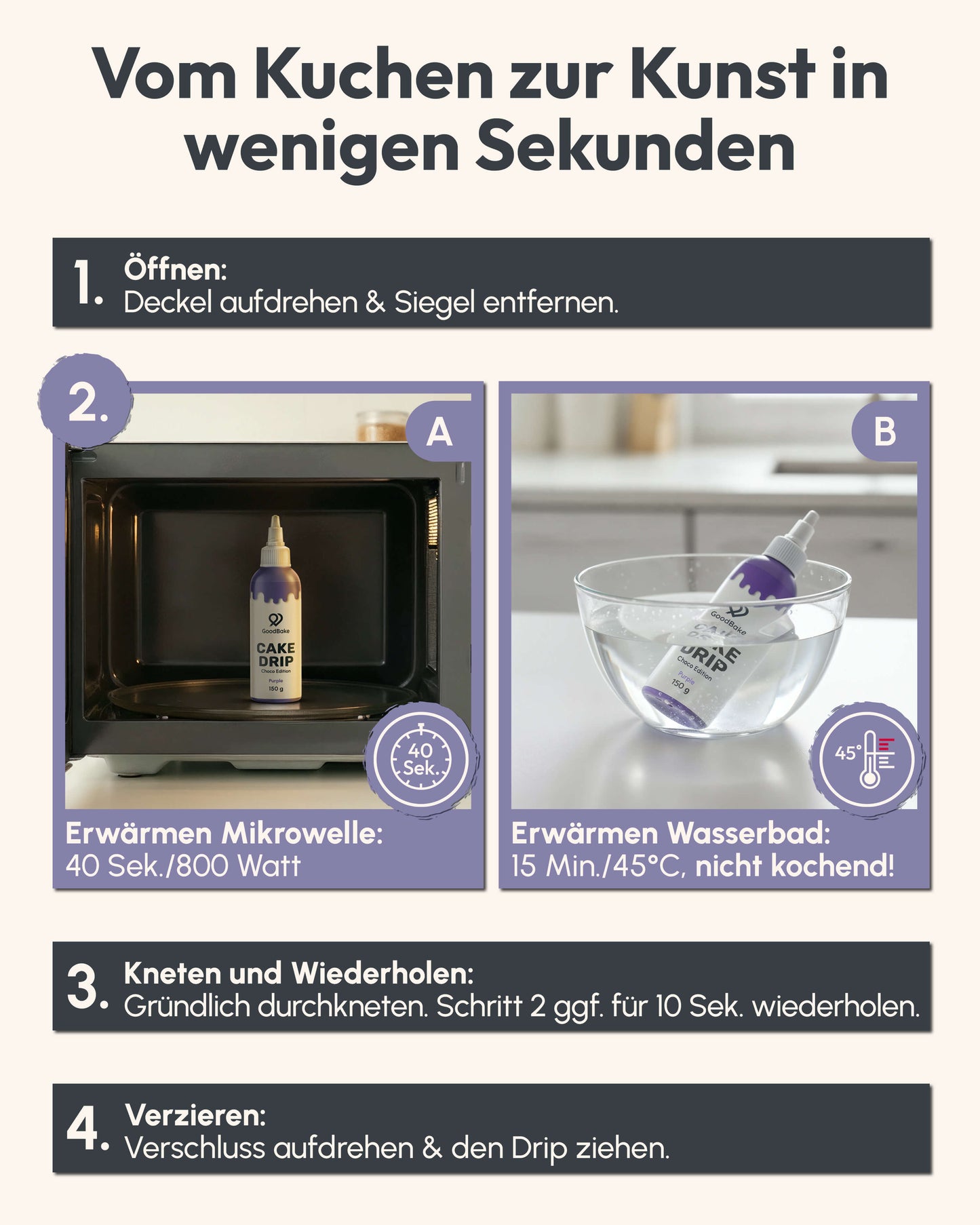 Cake Drip Choco Edition Türkis (150g)