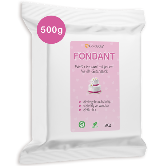 Premium-Fondant weiß (500g)
