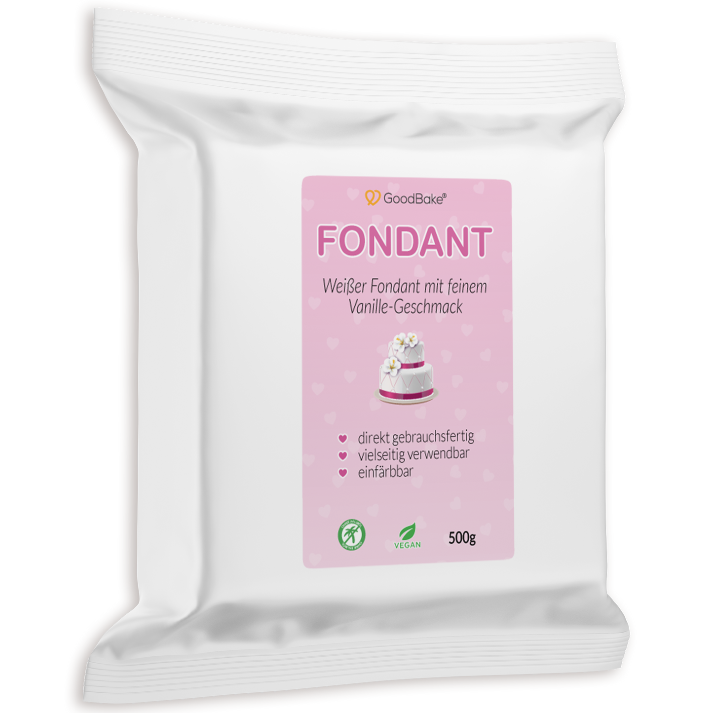 Premium-Fondant weiß (500g)