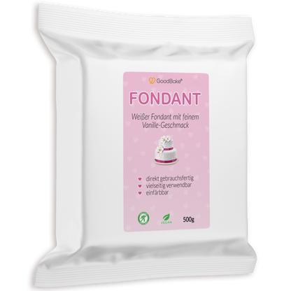 Premium-Fondant weiß (500g)