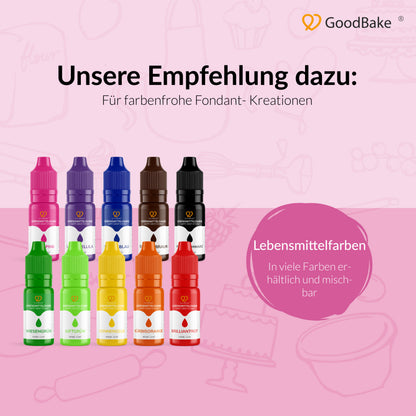 Premium-Fondant weiß (500g)