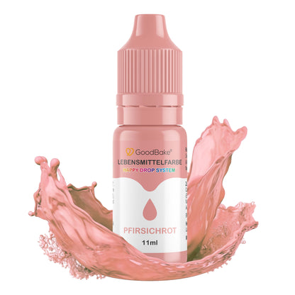 Lebensmittelfarbe Pfirsichrot Pastell (11ml)