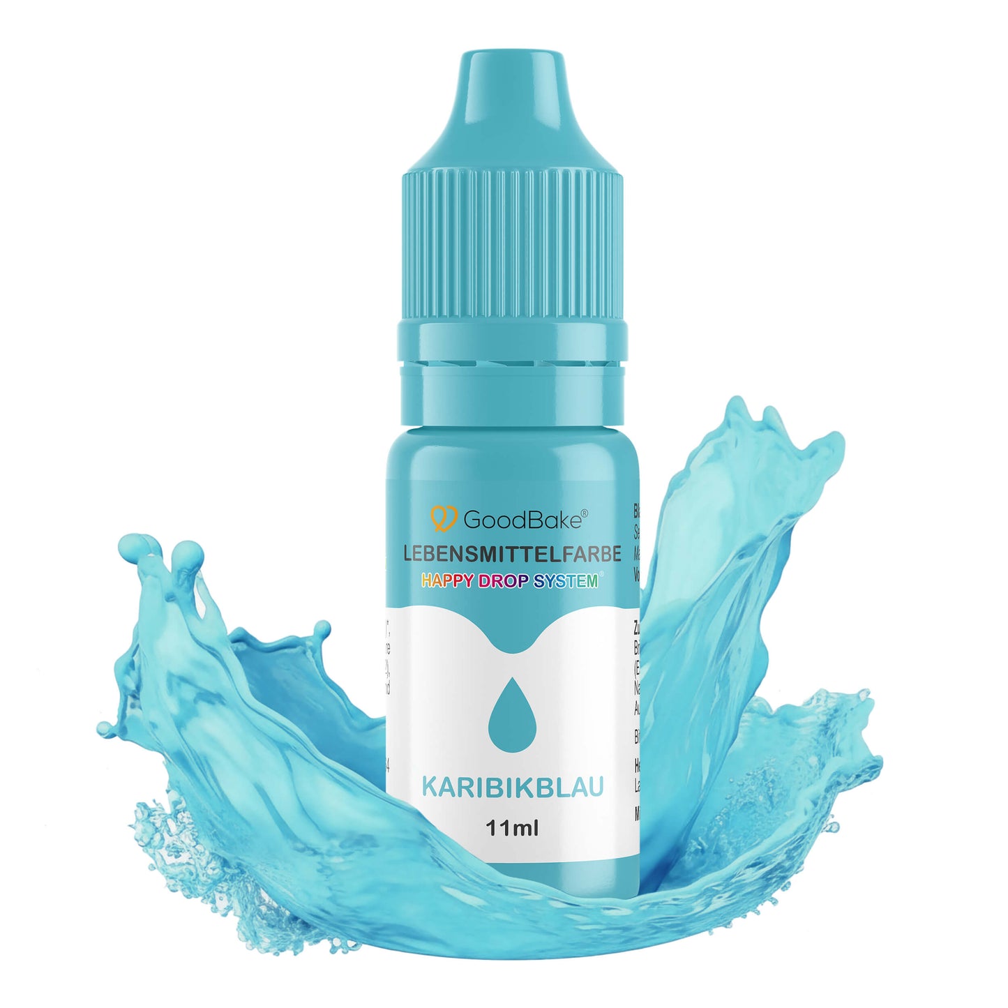 Lebensmittelfarbe Karibikblau Pastell (11ml)
