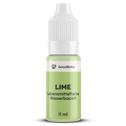 Lebensmittelfarbe wasserbasiert Limettengrün