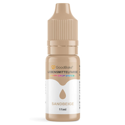 Lebensmittelfarbe Sandbeige Pastell (11ml)