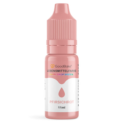 Lebensmittelfarbe Pfirsichrot Pastell (11ml)