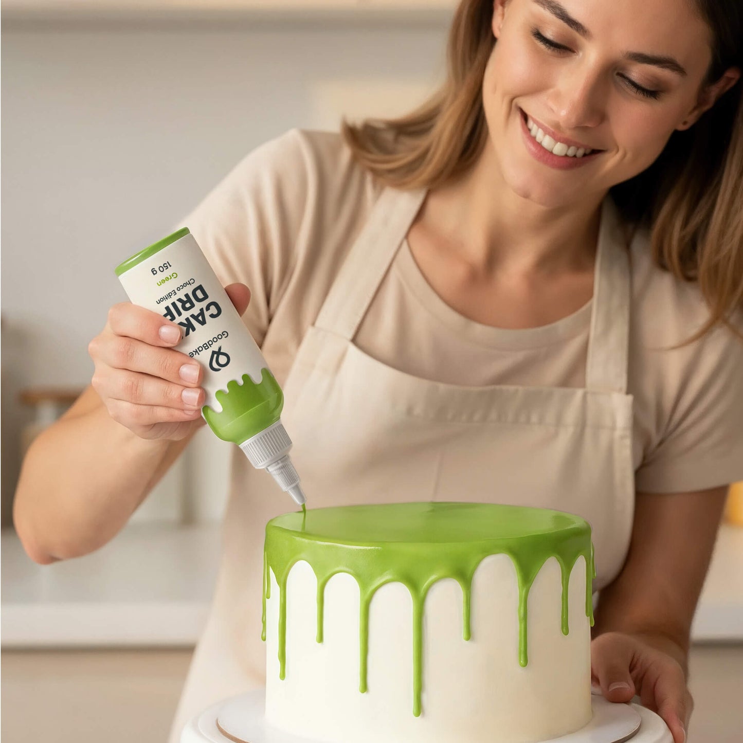 Cake Drip Choco Edition Grün (150g)