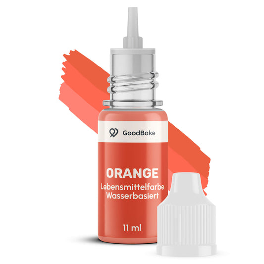 Lebensmittelfarbe wasserbasiert Orange