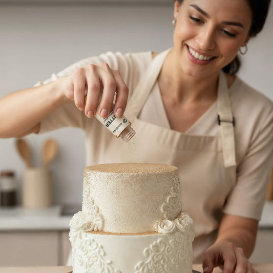 Essbarer Glitzer Rosegold (6g)