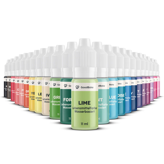 Lebensmittelfarben Set (23 Farben)