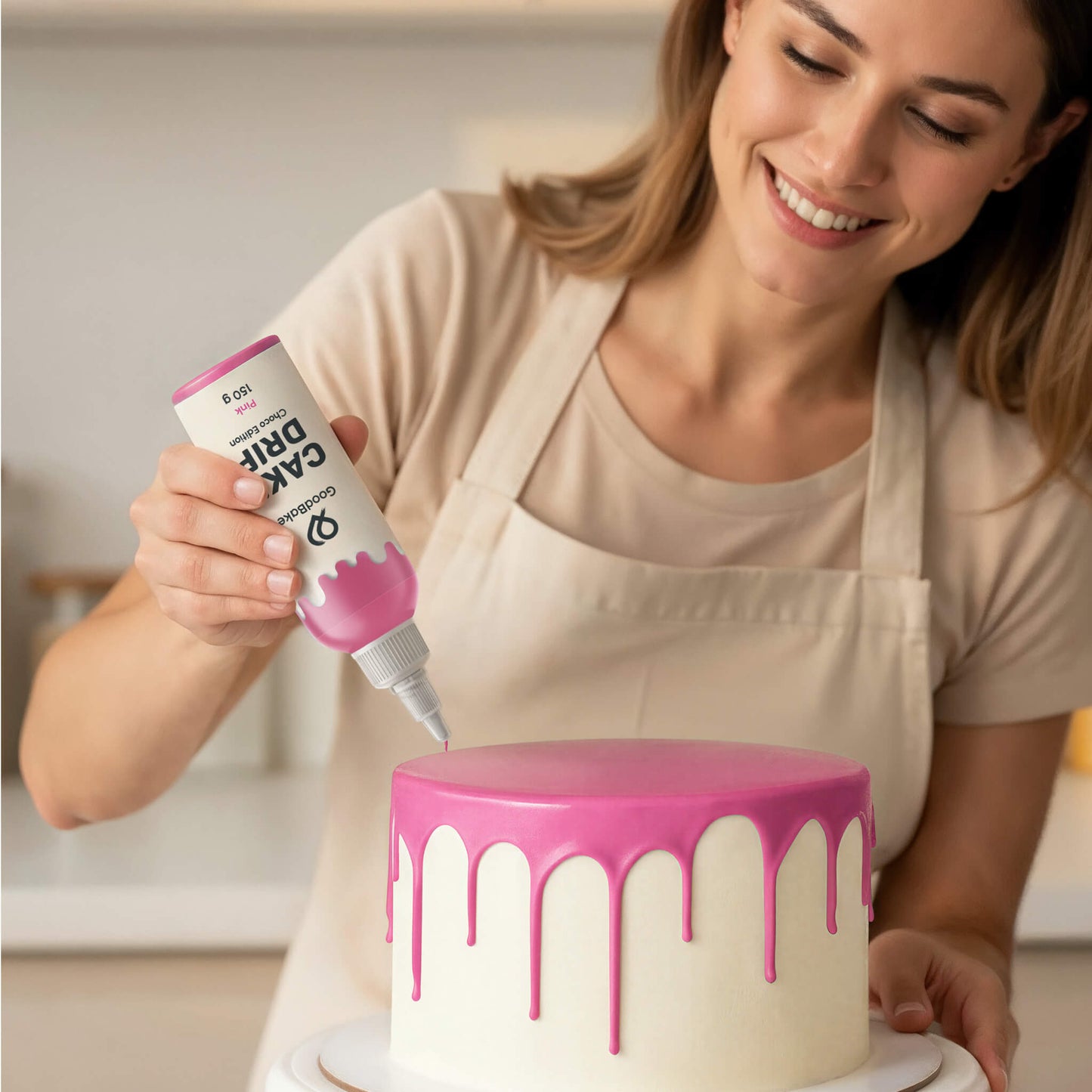 Cake Drip Choco Edition Pink (150g)