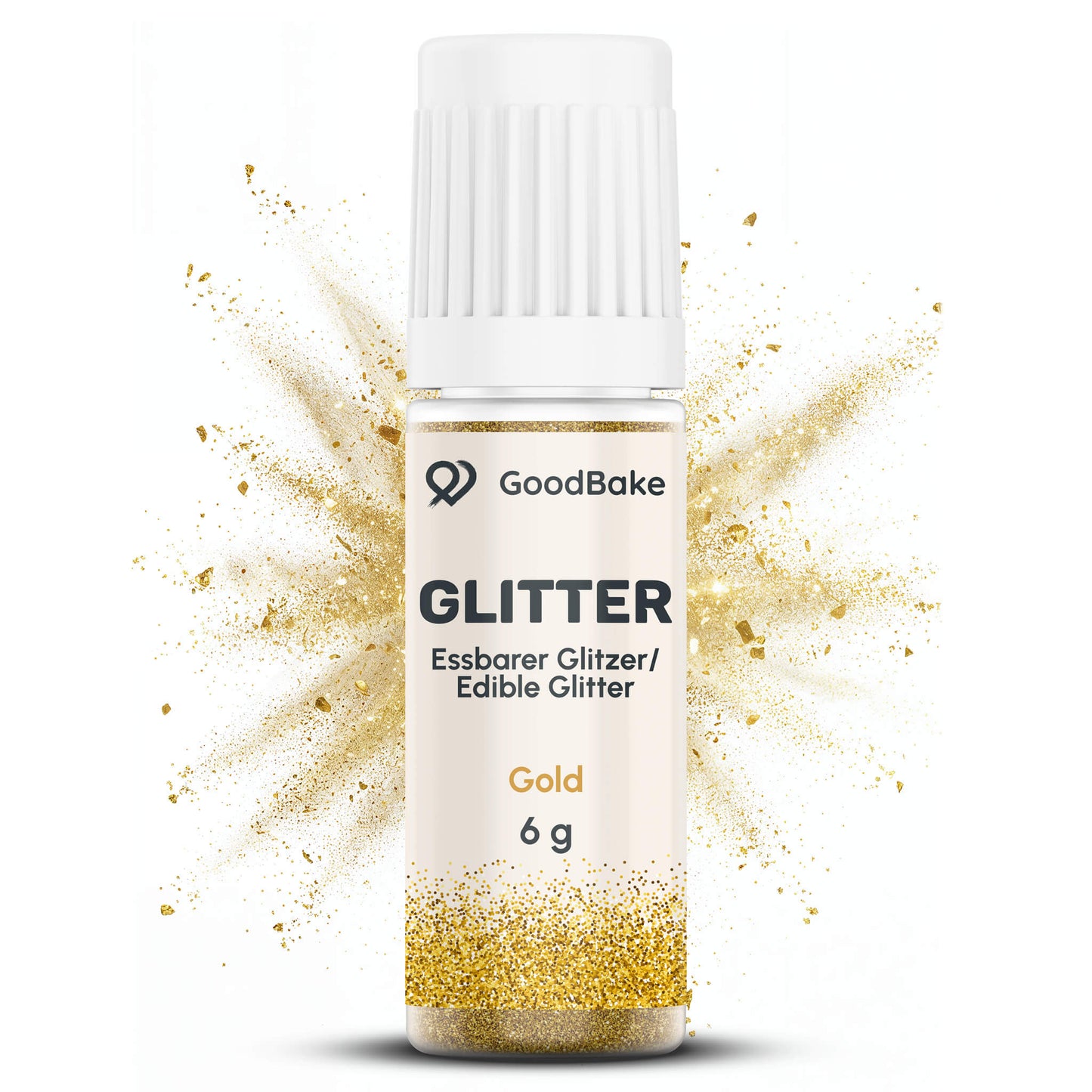 Essbarer Glitzer Gold (6g)