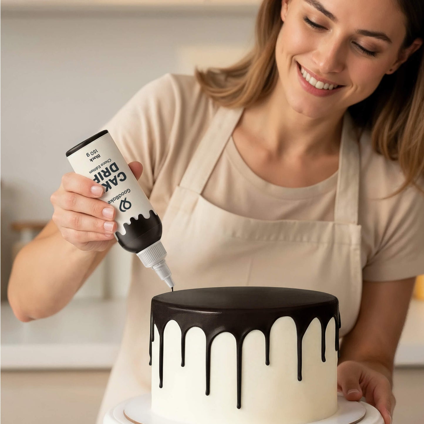 Cake Drip Choco Edition Schwarz (150g)