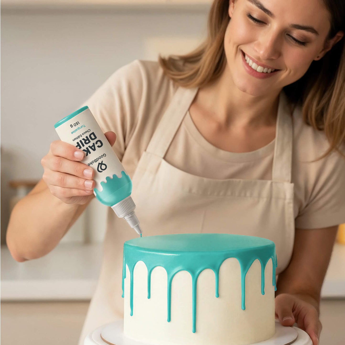 Cake Drip Choco Edition Türkis (150g)