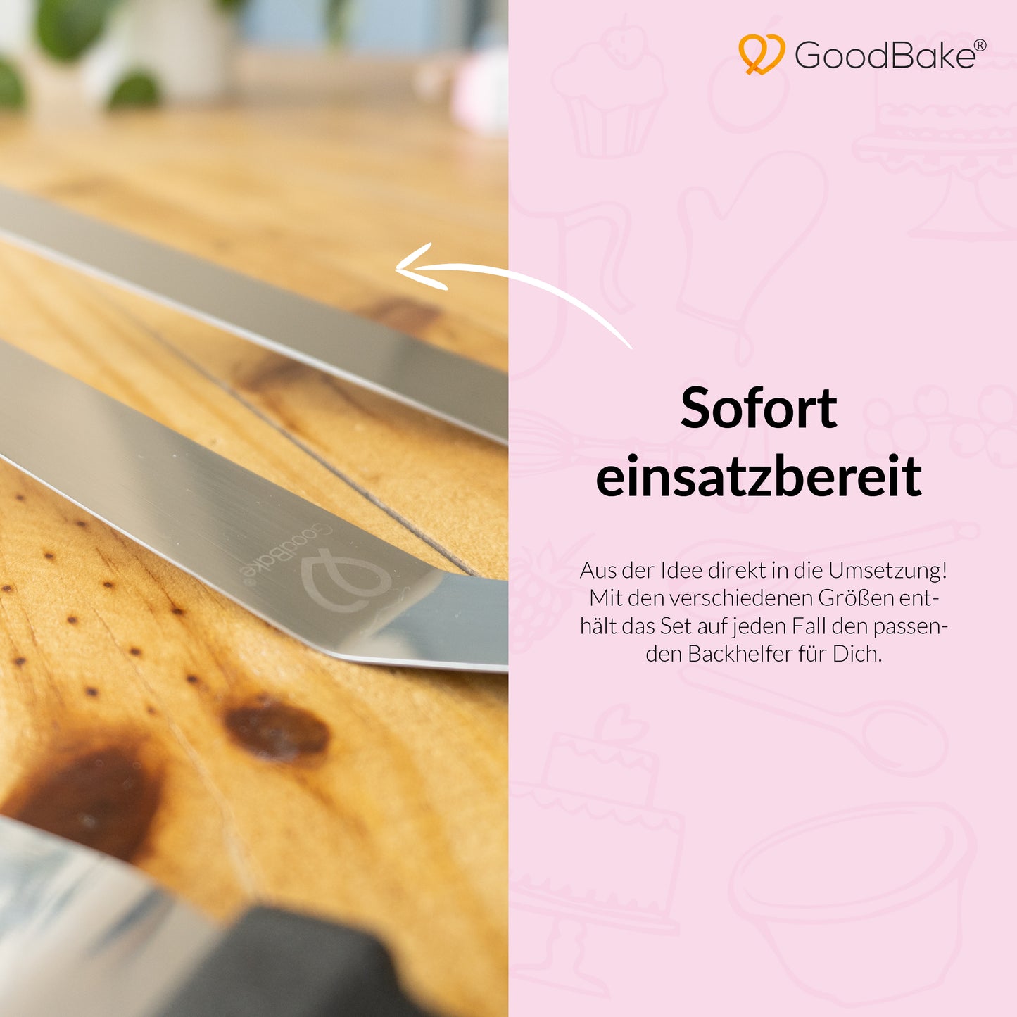 Winkelpaletten 3er-Set (15cm, 20cm, 25cm)