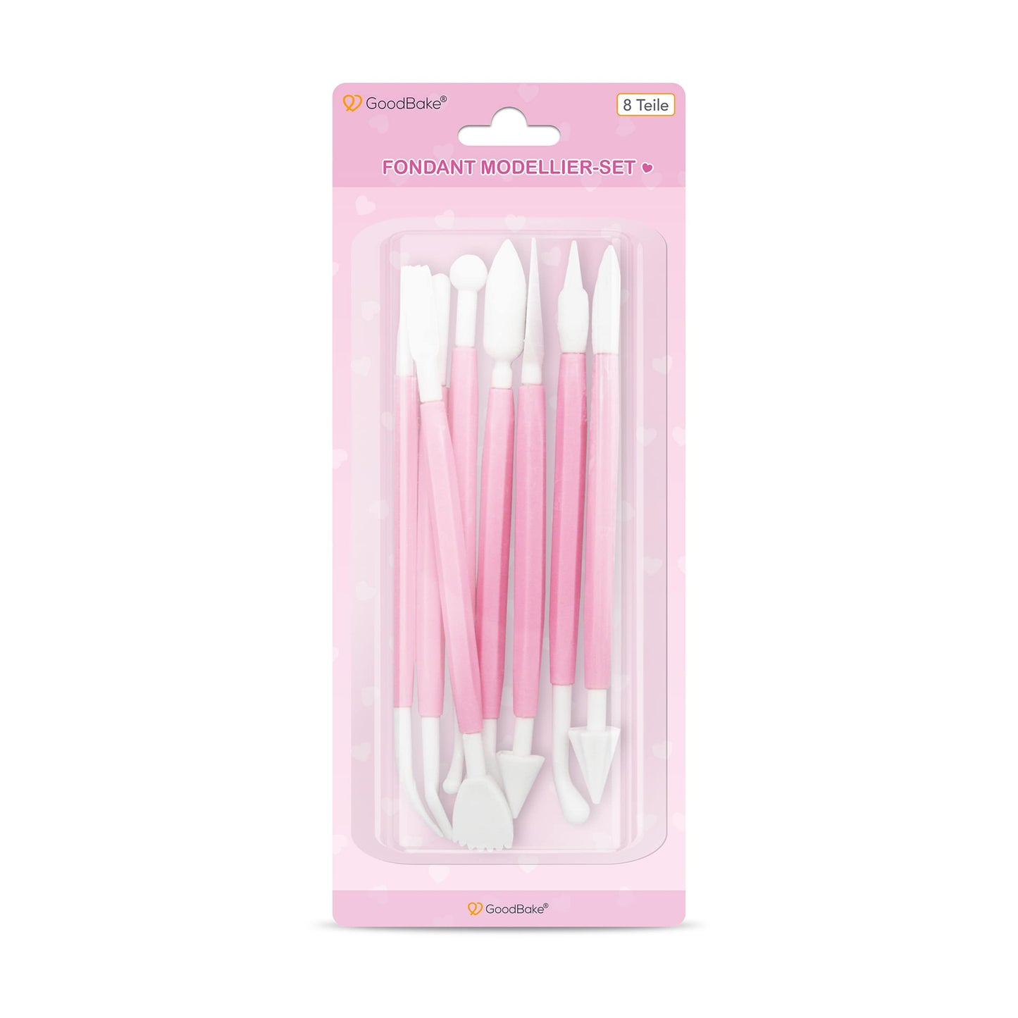 Modellierwerkzeuge für Fondant (8 Teile)
