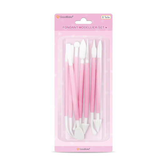 Modellierwerkzeuge für Fondant (8 Teile)