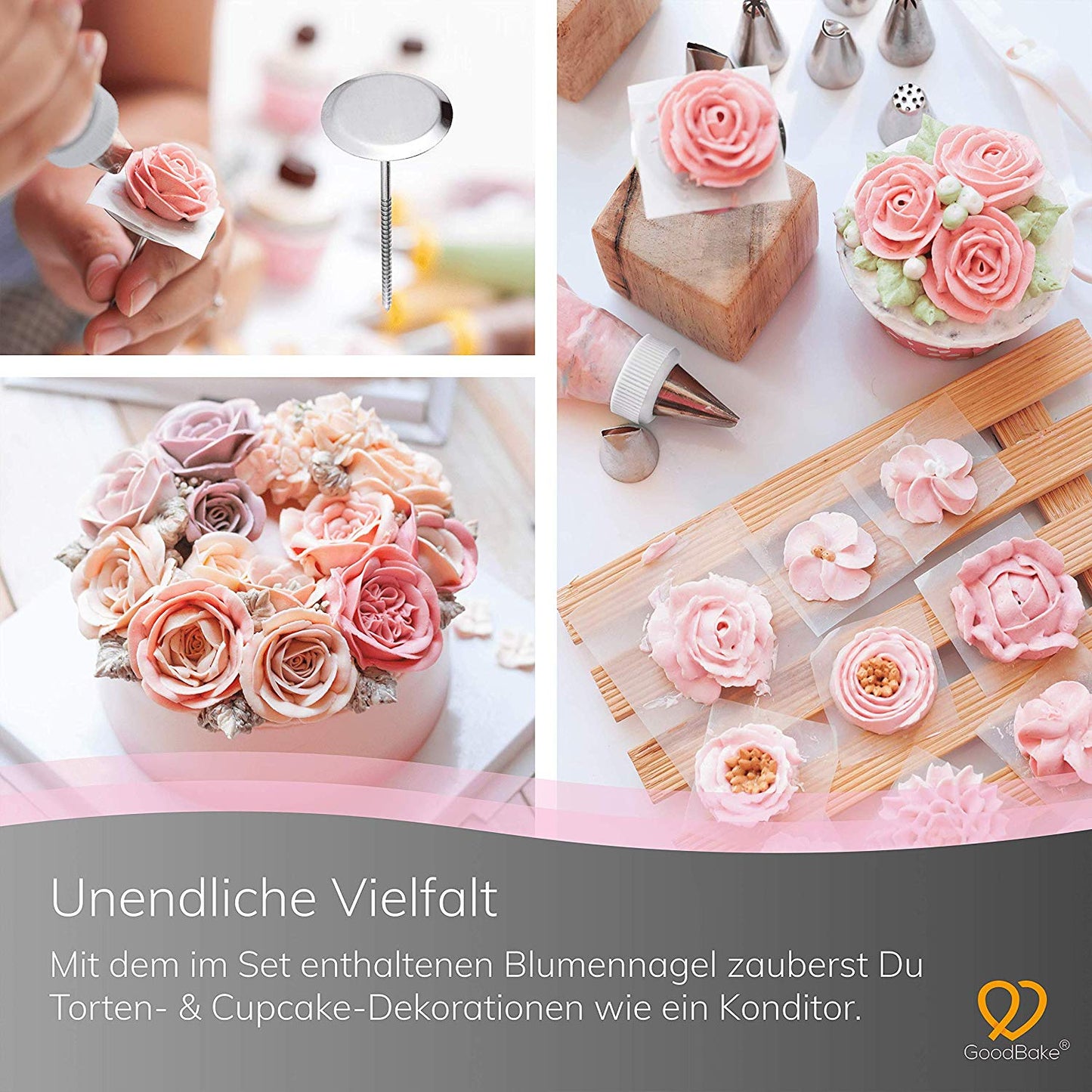 XXL Spritztüllen-Set (77 Teile)