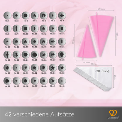 XXL Spritztüllen-Set (77 Teile)