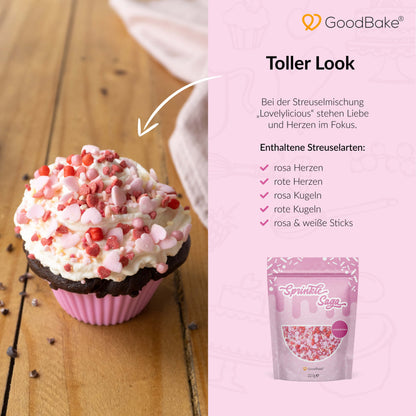 XXL Packung Streusel-Mix "Lovelylicious" (227g)