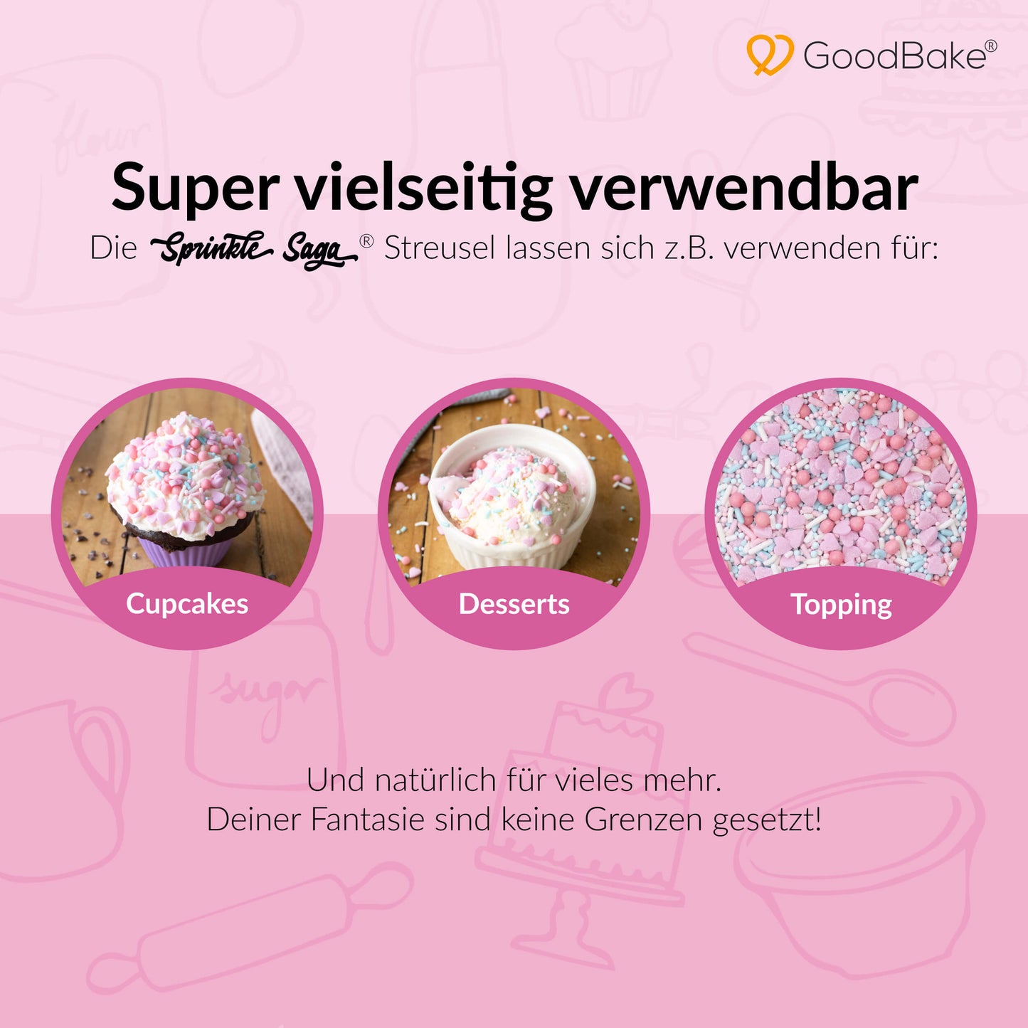 XXL Packung Streusel-Mix "Mellow Madness" (227g)